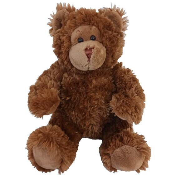 Build A Bear Shaggy Teddy Bear Brown 16" Stuff Animal Plush Vintage Retired - Picture 1 of 7